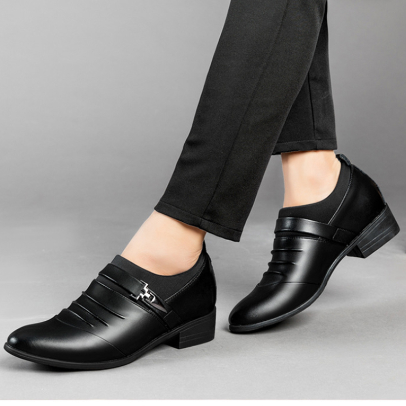 Men'S Grooming Oxford - ポインテッドトゥ ヴィンテージ グラデーションレザー ウィングチップ ブローグ オックスフォード