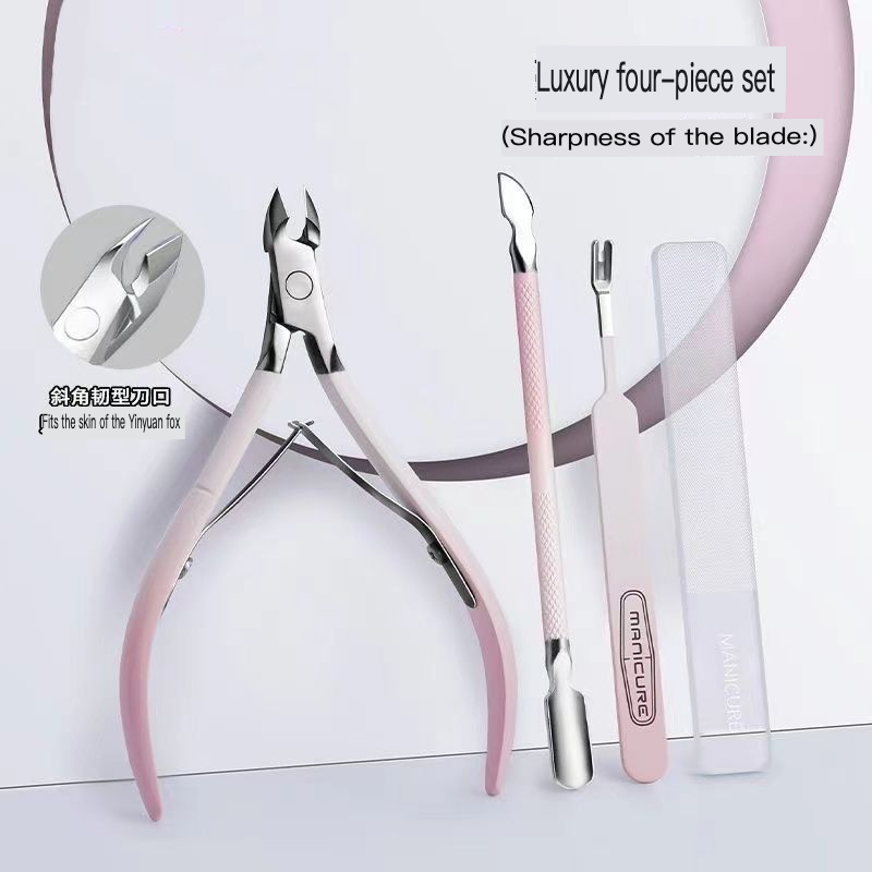 Nail Care Kit Mens - 携帯用ネイルケアキット 男女兼用 - 角質除去 ハンドネイル除去ツールセット 個人衛生と美容用