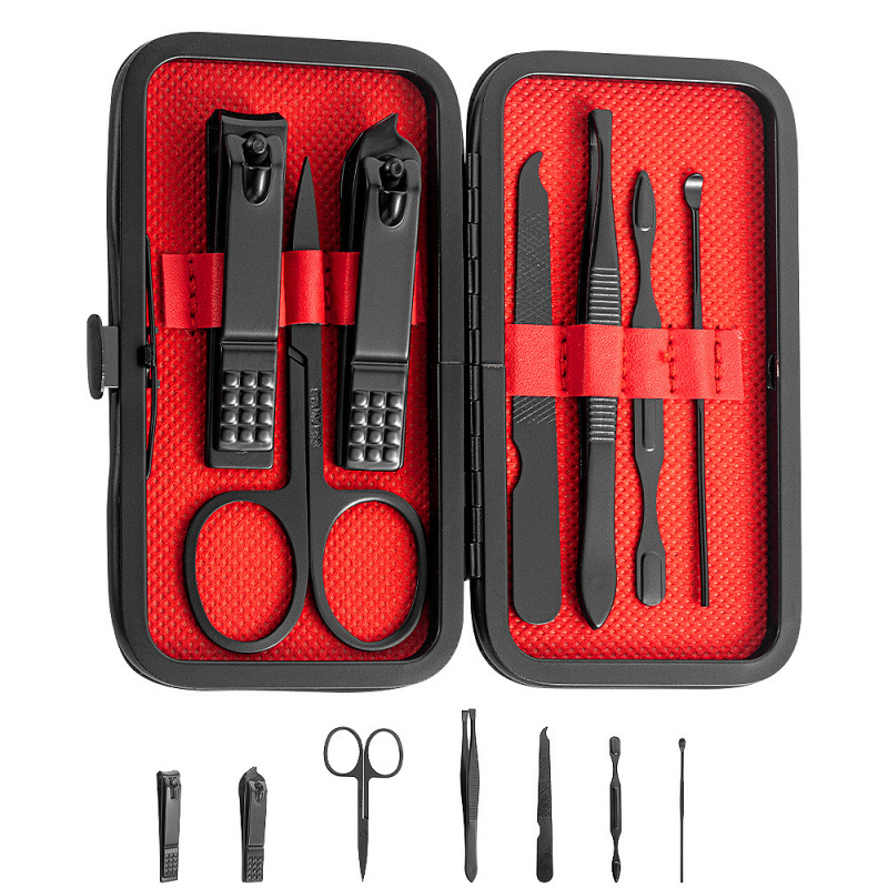 Nail Care Kit Mens - 7-24個のプロフェッショナルネイルクリッパーキット - 超鋭利な指の爪と足の爪のカッター（男性と女性用）- 頑丈なペディキュアケア