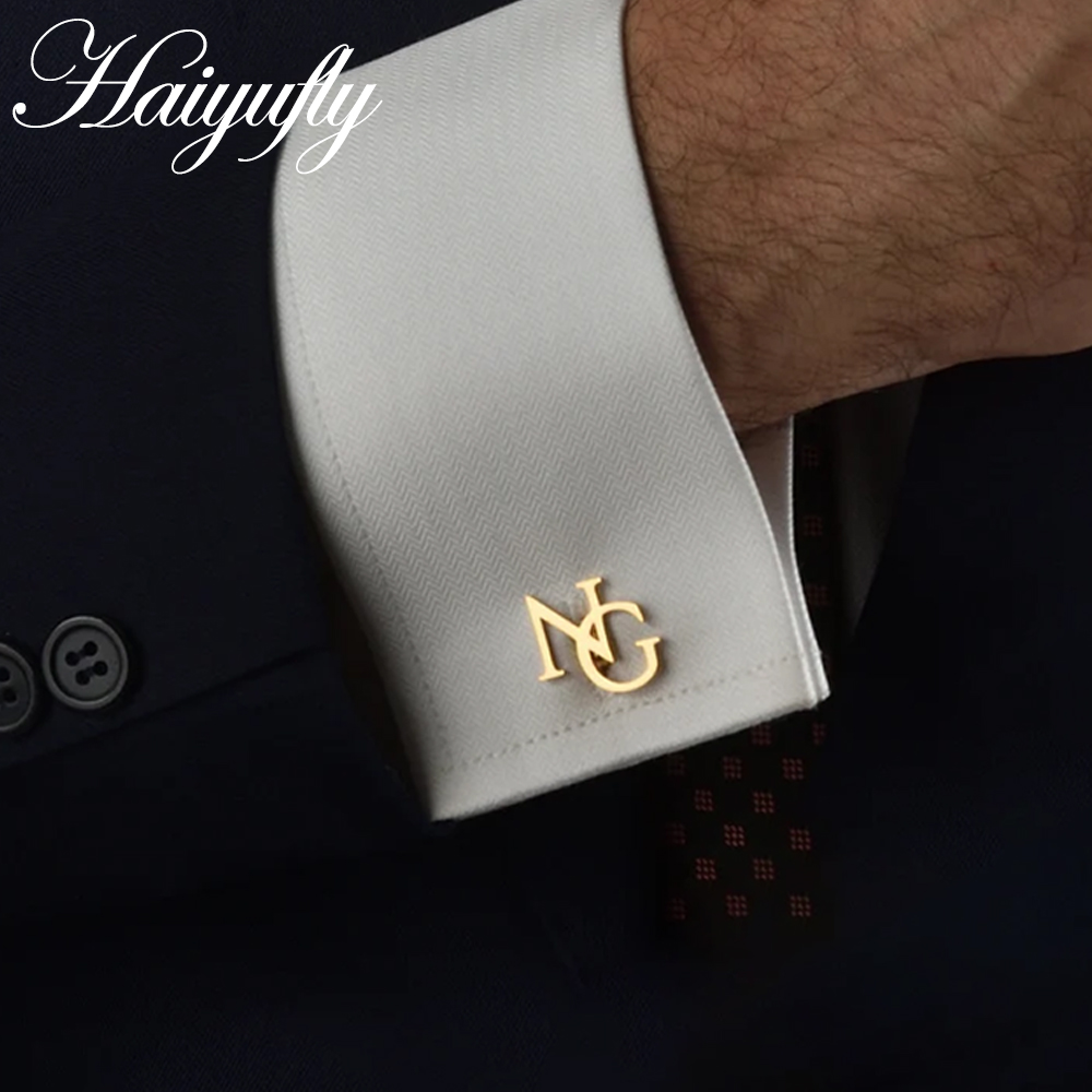 Men Grooming Usa - Haiyufly-パーソナライズされた名前のカフスボタン,ステンレス鋼のシャツのカフボタン,結婚式のギフトとして最適な男性用ジュエリー