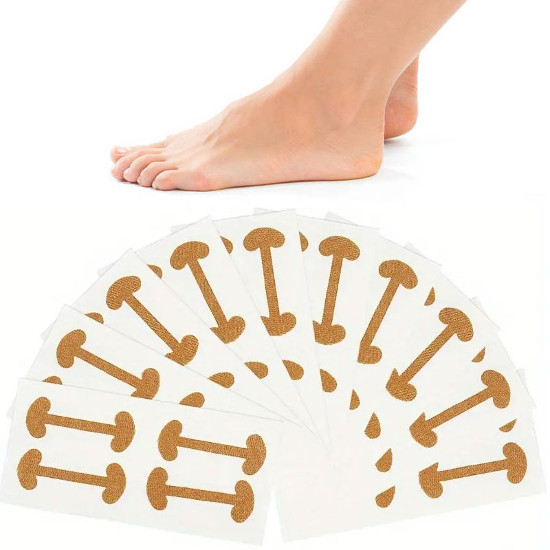 40-100個入り ブラウン足爪パッチステッカー、足爪用ネイ - Nail Care Kit Mens のレビューと価格