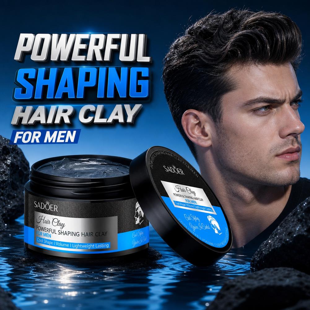 メンズヘアスタイリングクレイ 強力ホールド マット仕上げ ヘ - Men Grooming Usa のレビューと価格