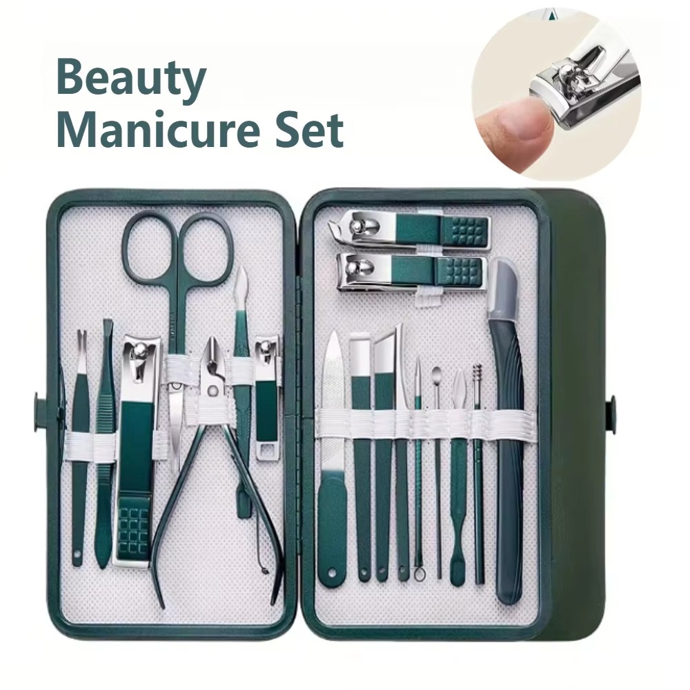 4/7/10/12/18点入り マニキュアセット ネイルクリ - Nail Care Kit Mens のレビューと価格