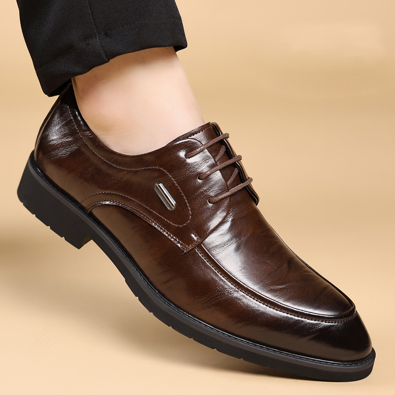新しいメンズドレスシューズ結婚式ビジネスフォーマルレザーオッ - Men'S Grooming Oxford のレビューと価格