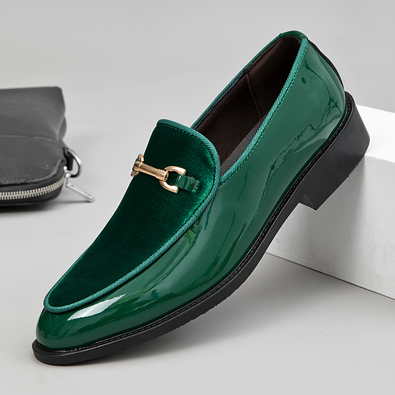 オリジナルメンズドレスシューズ シャドウパテントレザー 高級 - Men'S Grooming Oxford のレビューと価格