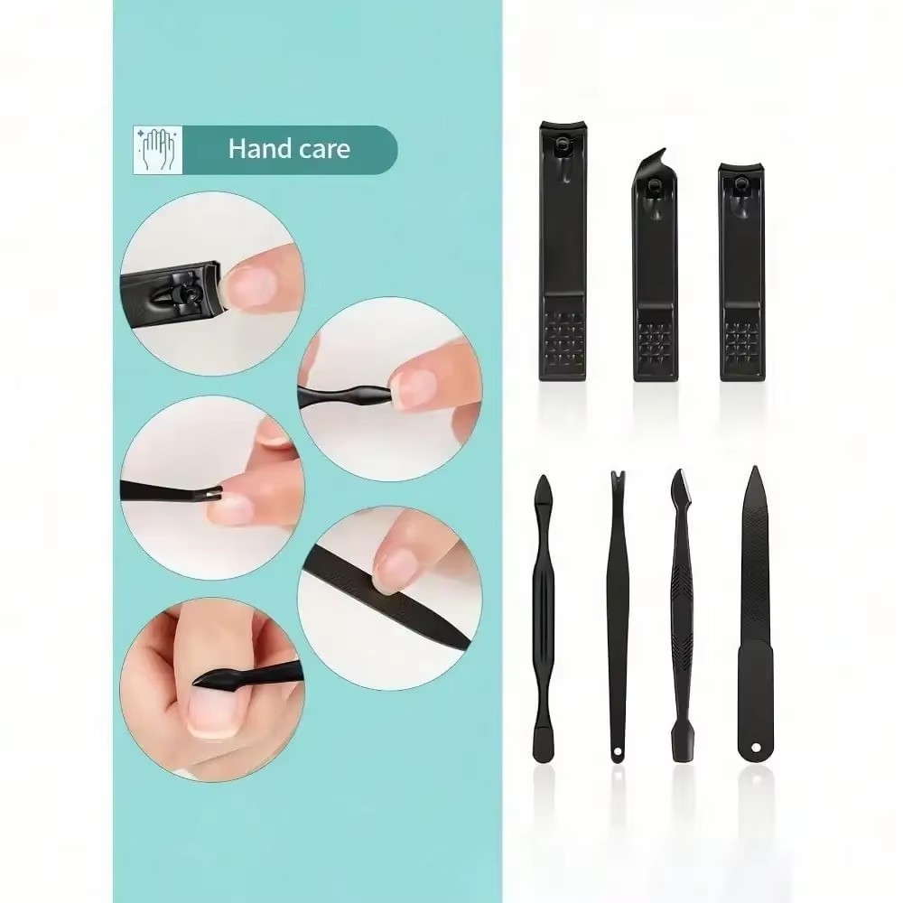 7-24個入りプロフェッショナルネイルクリッパーキット -  - Nail Care Kit Mens のレビューと価格