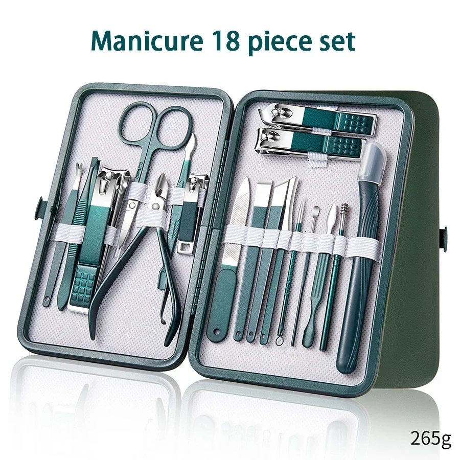マニキュアセット ネイルクリッパーキット プロフェッショナル - Nail Care Kit Mens のレビューと価格