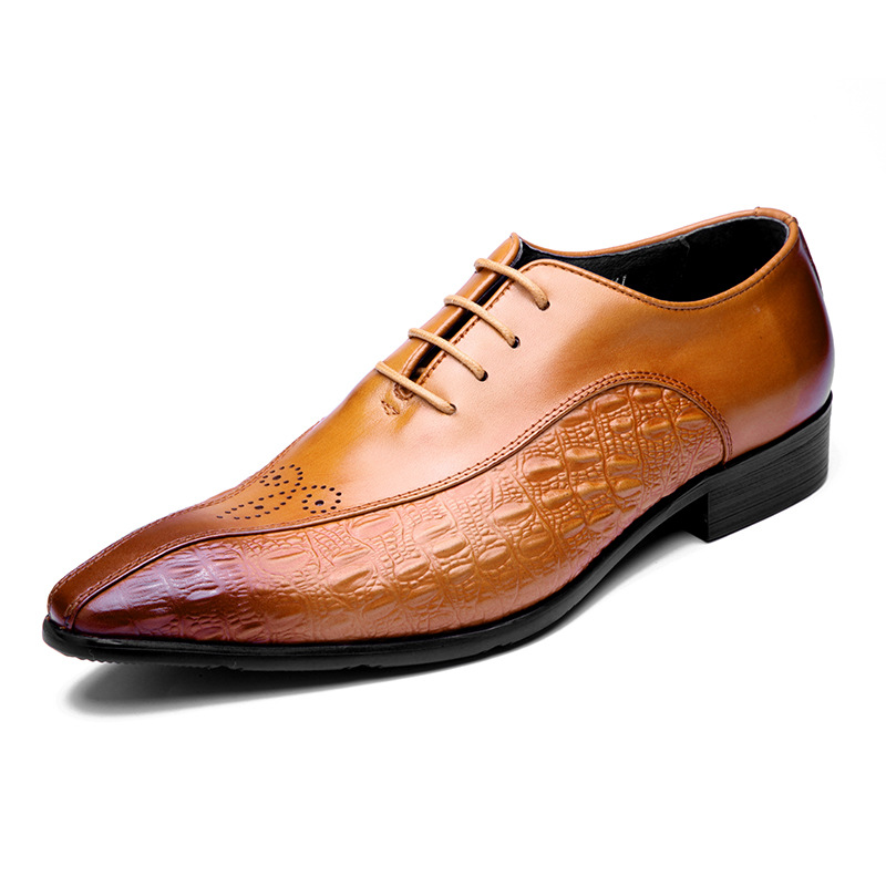 男性フォーマルブローグドレスシューズ英国スタイルビジネスオッ - Men'S Grooming Oxford のレビューと価格