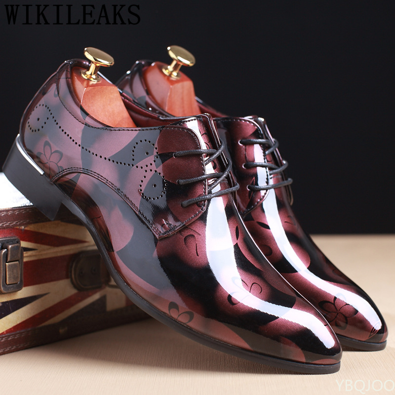 花柄のメンズオフィスシューズ,フォーマルレザーシューズ,ラグ - Men'S Grooming Oxford のレビューと価格